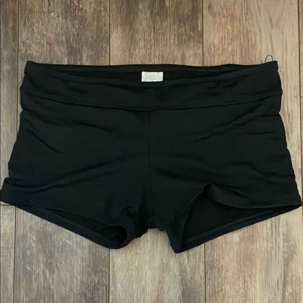 Black Women's Swim Shorts